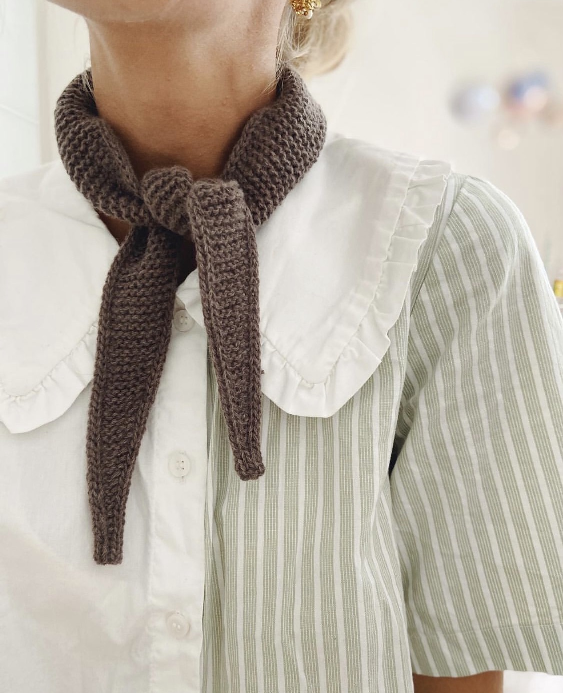 Trendy autumn & winter accessory: neckerchief