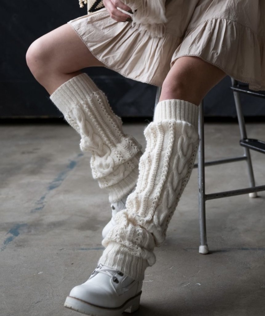 Nordic Ribbed Leg Warmers