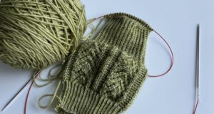Tips for making a beautiful top-down sock gusset